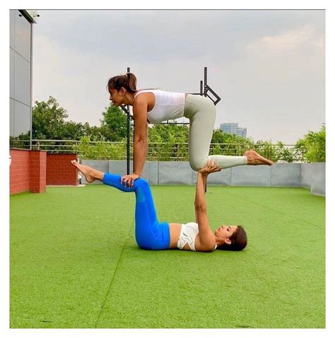 Yoga Challenge Poses for Two People 